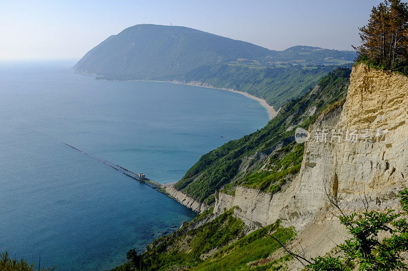 Conero公园野生海岸(Marches Italy)